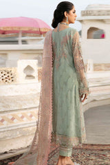 Ramsha Unstitched 3 Piece Wedding Vol-03 Suit-H-302