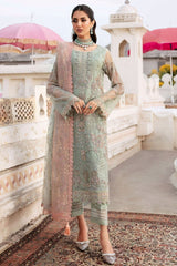 Ramsha Unstitched 3 Piece Wedding Vol-03 Suit-H-302
