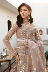 Ramsha Unstitched 3 Piece Wedding Vol-03 Suit-H-304