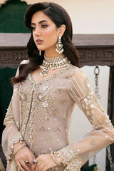 Ramsha Unstitched 3 Piece Wedding Vol-03 Suit-H-304