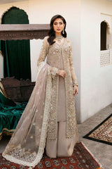 Ramsha Unstitched 3 Piece Wedding Vol-03 Suit-H-304