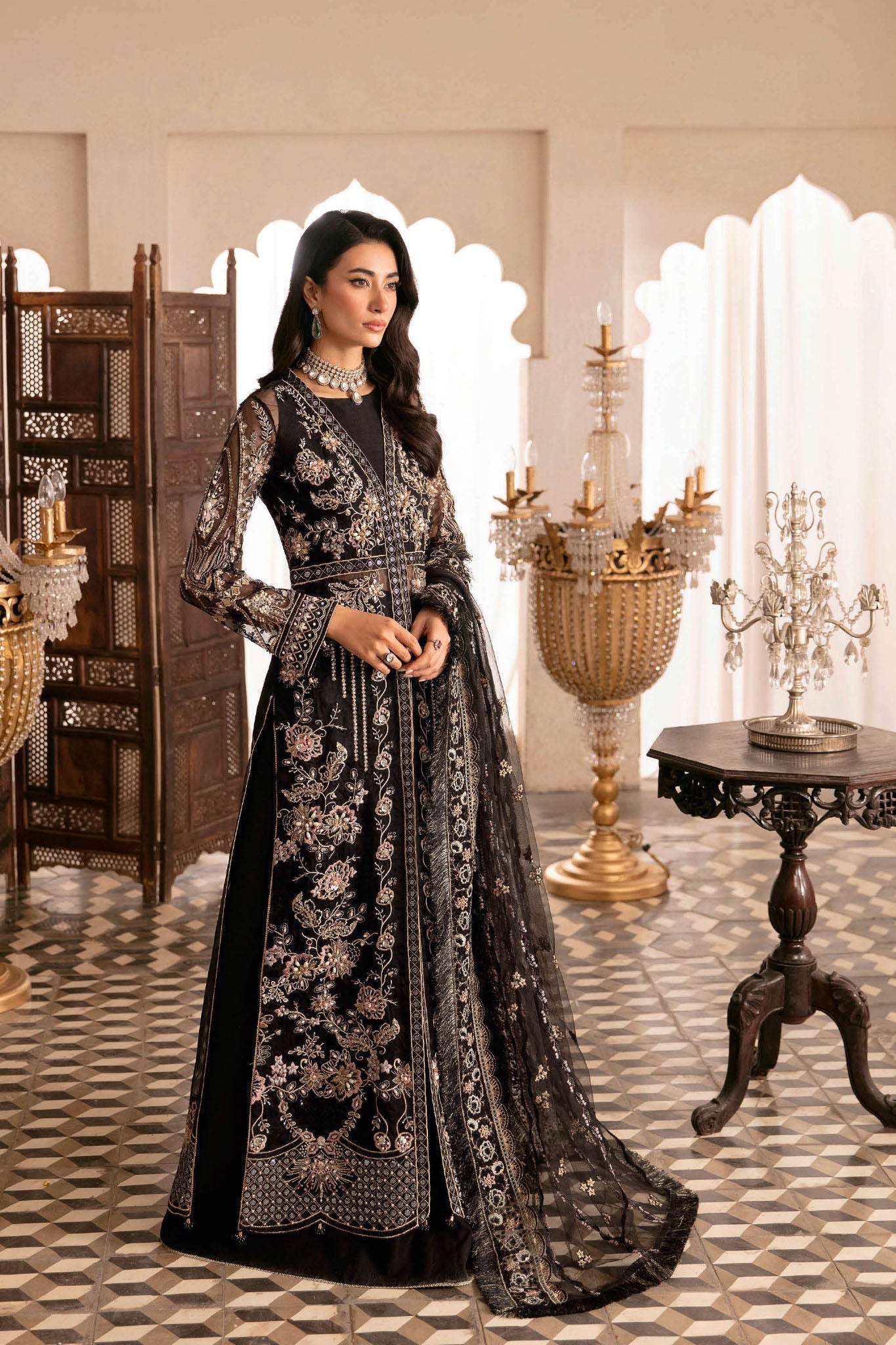 Ramsha Unstitched 3 Piece Wedding Vol-03 Collection'2025-H-306