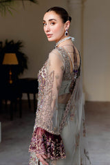 Ramsha Unstitched 3 Piece Luxury Wedding Vol-05 Suit-H-502