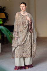 Ramsha Unstitched 3 Piece Luxury Wedding Vol-05 Suit-H-502