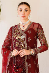 Ramsha Unstitched 3 Piece Luxury Wedding Vol-05 Suit-H-504