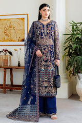 Ramsha Unstitched 3 Piece Luxury Wedding Vol-05 Suit-H-507