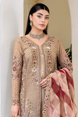 Ramsha Unstitched 3 Piece Luxury Wedding Vol-05 Suit-H-508