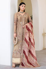 Ramsha Unstitched 3 Piece Luxury Wedding Vol-05 Suit-H-508