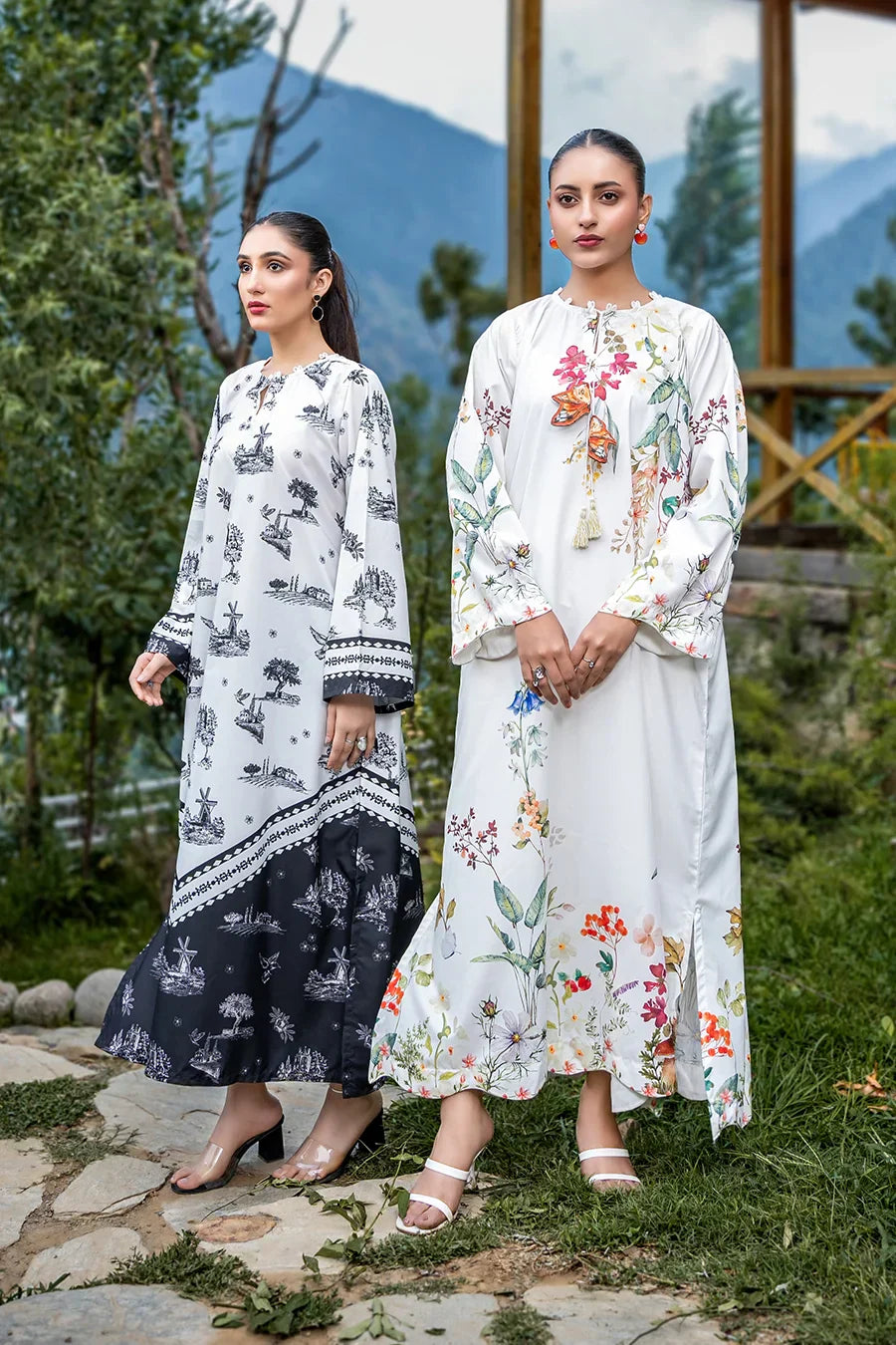 Dhaga Stitched Kaftan Collection'2025-LOIS