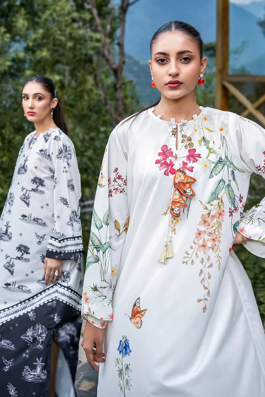 Dhaga Stitched Kaftan Collection'2025-LOIS