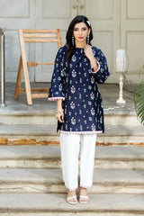 Dhaga Stitched Solid 2 Piece Emb Suit-Roselle
