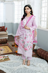 Dhaga Stitched 3 Piece Summer Suit-Meher