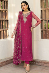 Arzou By Zarif Unstitched 3 Piece Hand Emb Formals Collection'2025-HW-01-Remi