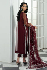 Arzou By Zarif Unstitched 3 Piece Hand Emb Formals Collection'2025-HW-04-Solena