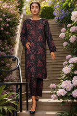 HZ Co Ords Stitched Blooming Winter Khaddar Suit-KPE-112