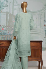Falsafaa By HZ Stitched 3 Piece Festive Formals Vol-03 Suit-HZK-174-Mint