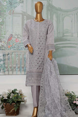 Falsafaa By HZ Stitched 3 Piece Festive Formals Vol-03 Suit-HZK-175-Lilac