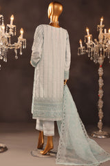 Falsafaa By HZ Stitched 3 Piece Festive Formals Vol-05 Collection-HZK-175-Sky Blue