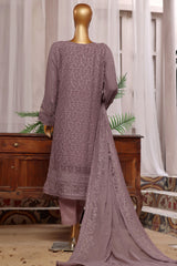 Fasaane By HZ Stitched 3 Piece Formals Chiffon Vol-06 Collection'2024