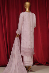 Fasaane By HZ Stitched 3 Piece Formals Chiffon Vol-08 Suit-HZK-194-Lilac