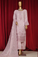 Fasaane By HZ Stitched 3 Piece Formals Chiffon Vol-08 Suit-HZK-194-Lilac
