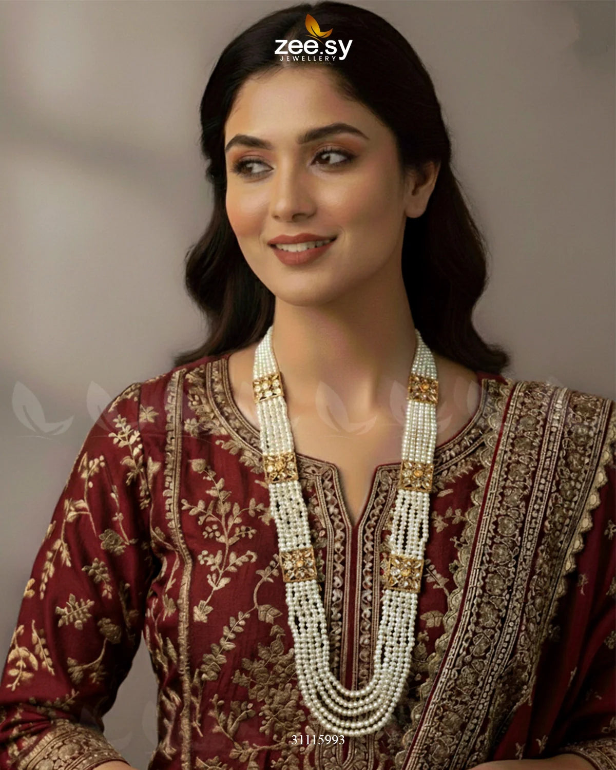 Heritage Malla Regal Necklace - Zeesy Jewellery