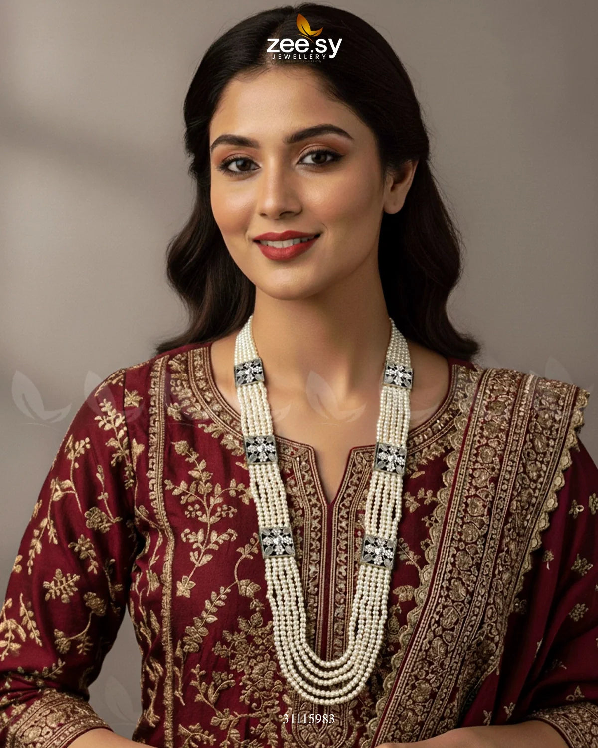 Heritage Malla Regal Necklace - Zeesy Jewellery
