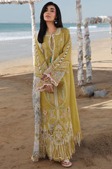 Sahil By Qalamkar Unstitched 3 Piece Luxury Lawn Suit-SA-07-Hira