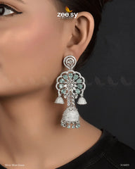 Hollyhock Earrings - Zeesy Jewellery