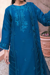 Azure Ensembles 3 Piece Unstitched Festive Formals Suit-AS-117-Hydrangea Hues