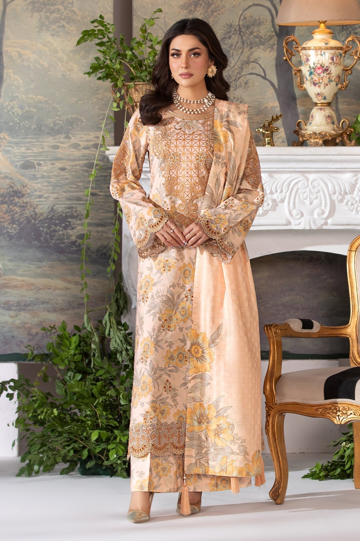 Masakali By Imrozia Stitched 3 Piece Winter Collection'2025-I.P-81 Jara