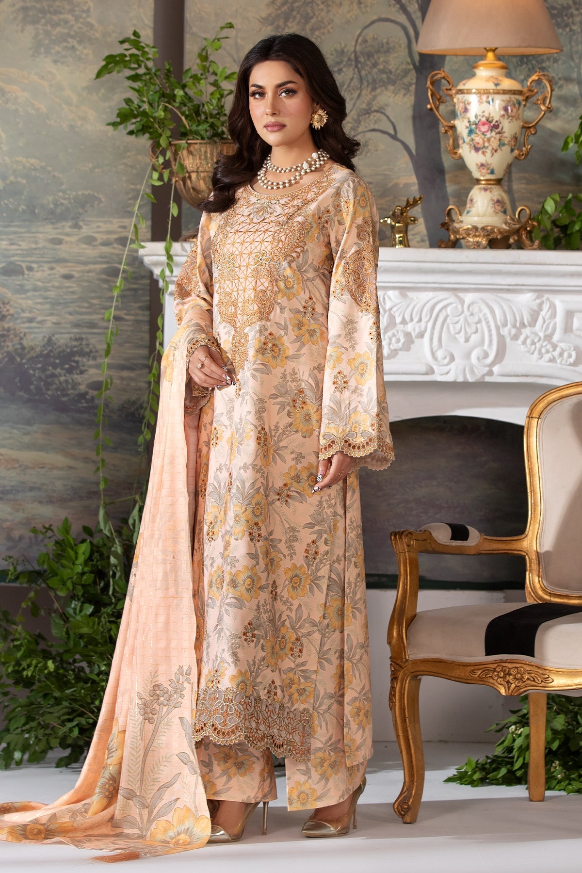 Masakali By Imrozia Stitched 3 Piece Winter Collection'2025-I.P-81 Jara