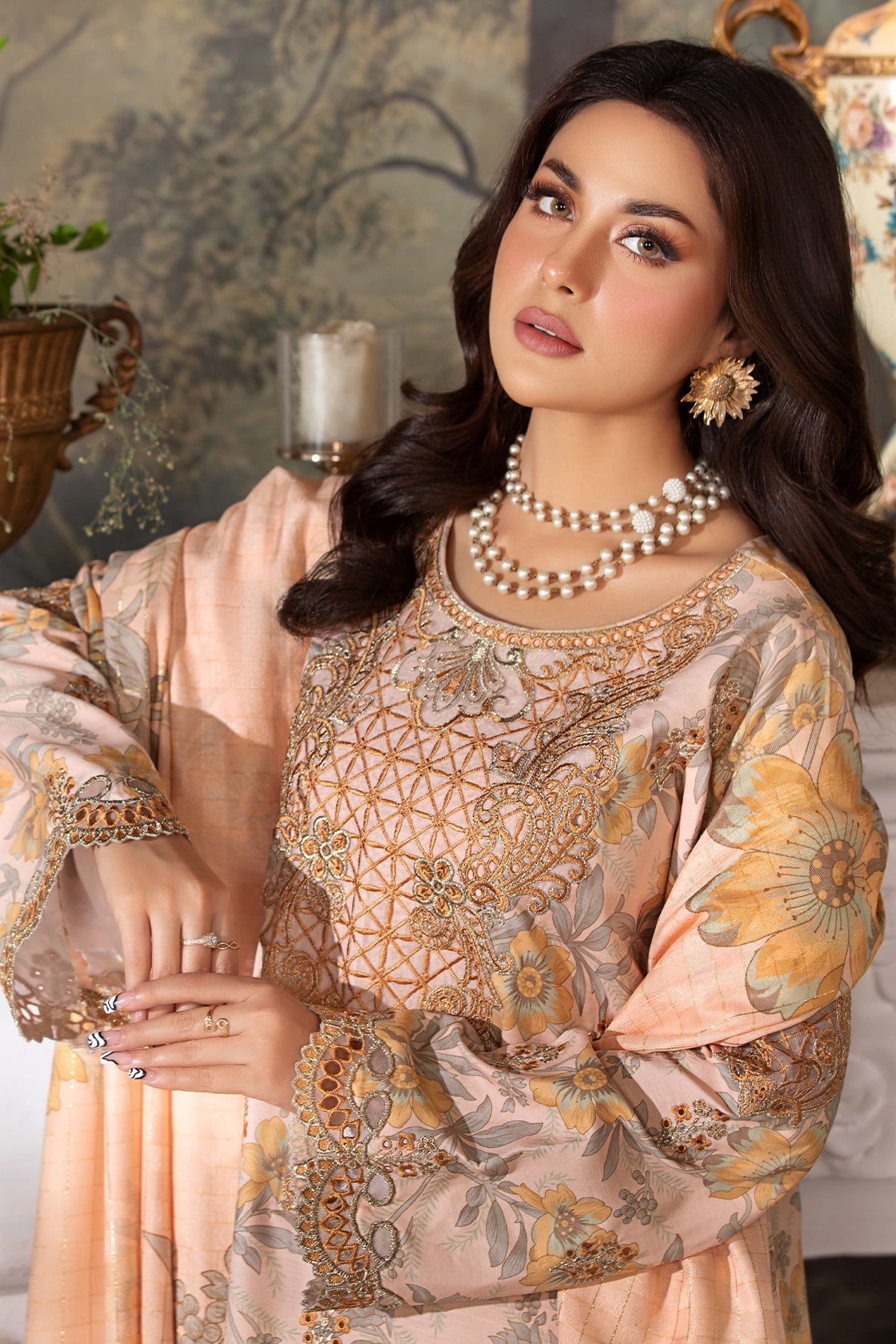 Masakali By Imrozia Stitched 3 Piece Winter Collection'2025-I.P-81 Jara