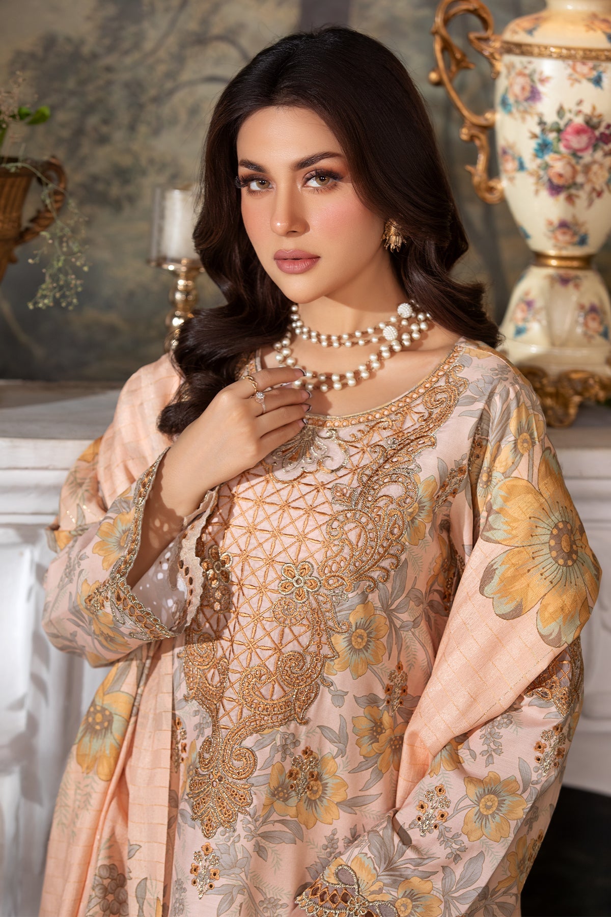 Masakali By Imrozia Stitched 3 Piece Winter Collection'2025-I.P-81 Jara