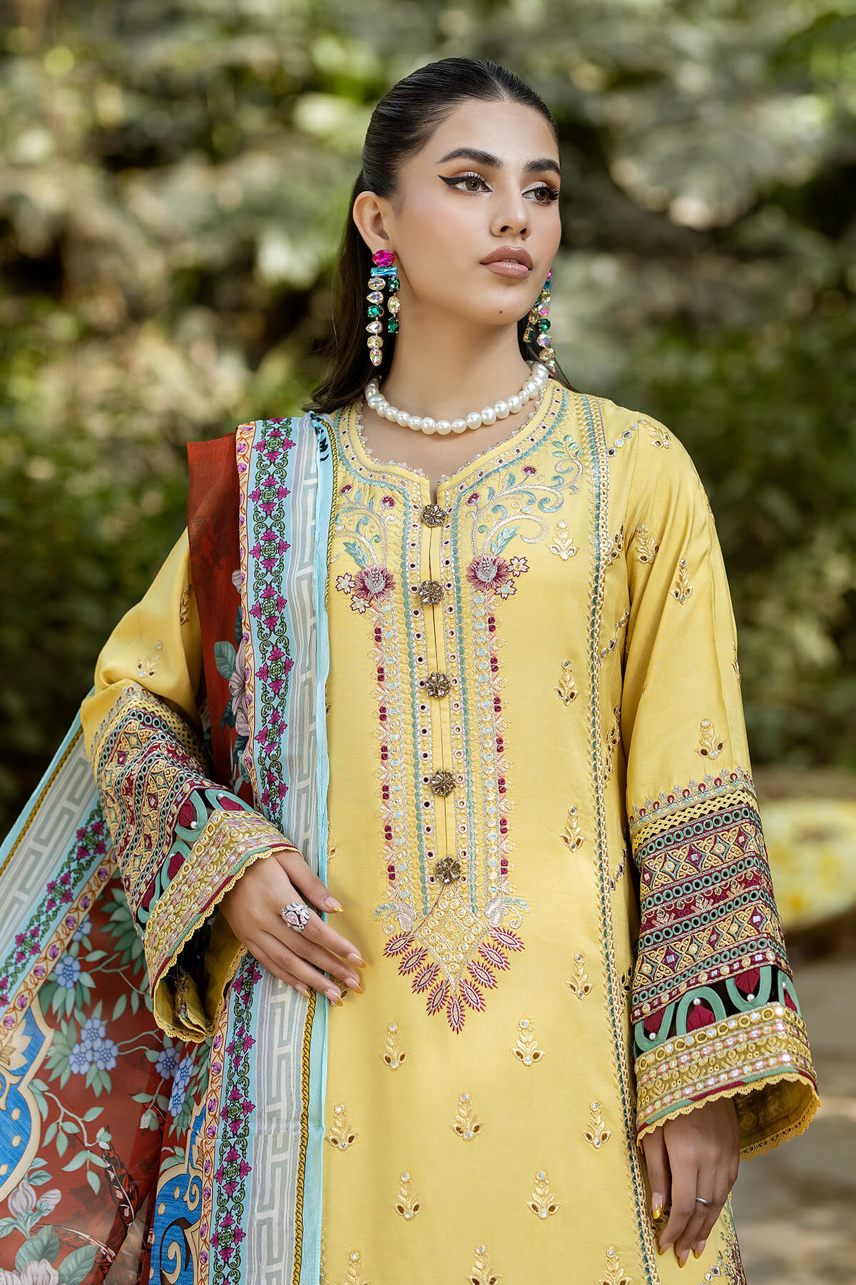 Jaan-E-Adaa By Imrozia Serene Unstitched 3 Piece Luxury Emb Lawn Collection'2025-IPL - 06 Tabassum