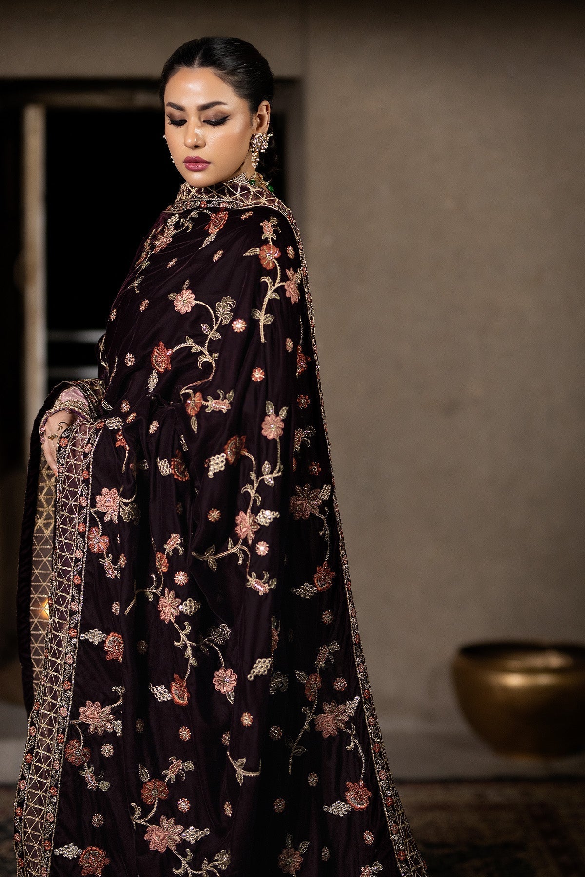 Imrozia Serene Velvet Shawl Collection'2025-ISS - 02