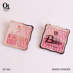 Quetee Beauty Matte Blusher Powder 4in1 Colors