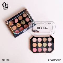 Quetee Beauty Eye Shadow Kit 12 Colors