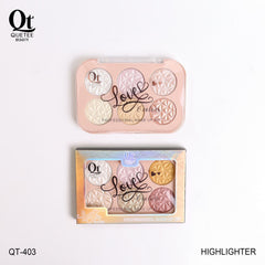 Quetee Beauty Lovely Highlighter 6 Colors
