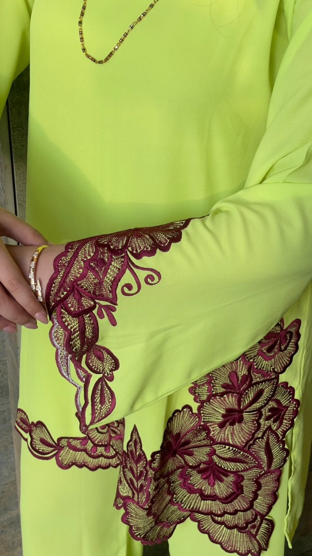 Manahils Stitched Neon Pop (Pay Now)