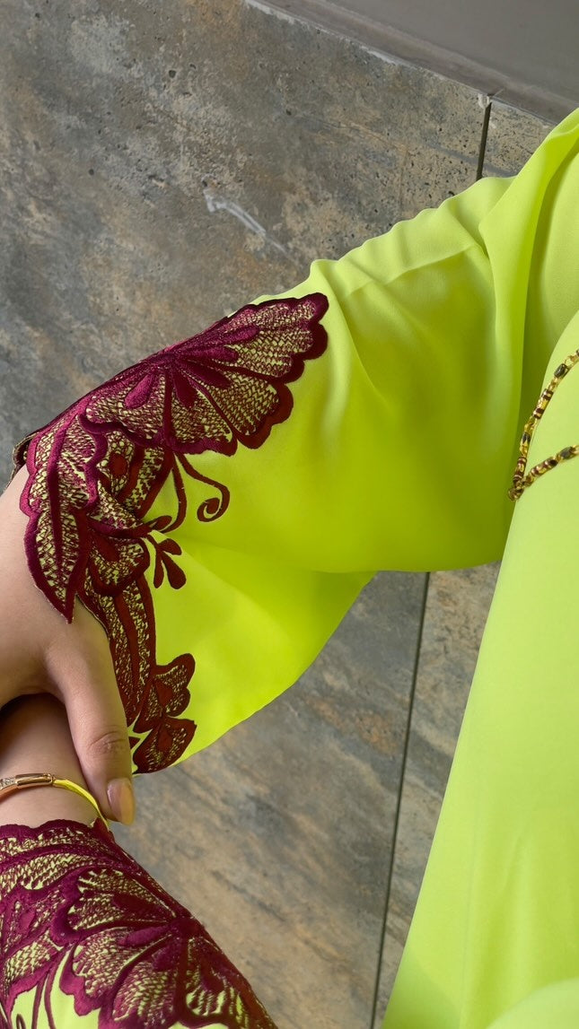 Manahils Stitched Neon Pop (Pay Now)