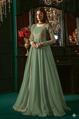 Gulab By Haniumaimaz Stitched 2 Piece Formals Suit-AROOSHA
