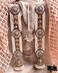 Made For Her-Mehr-e-Sahara Jhumki Earrings - LNS1123