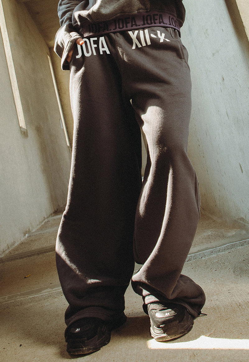 Asim Jofa  Western Wear Ajwpb-02 Unisex Wide Legged Sweatpants 1 Pc