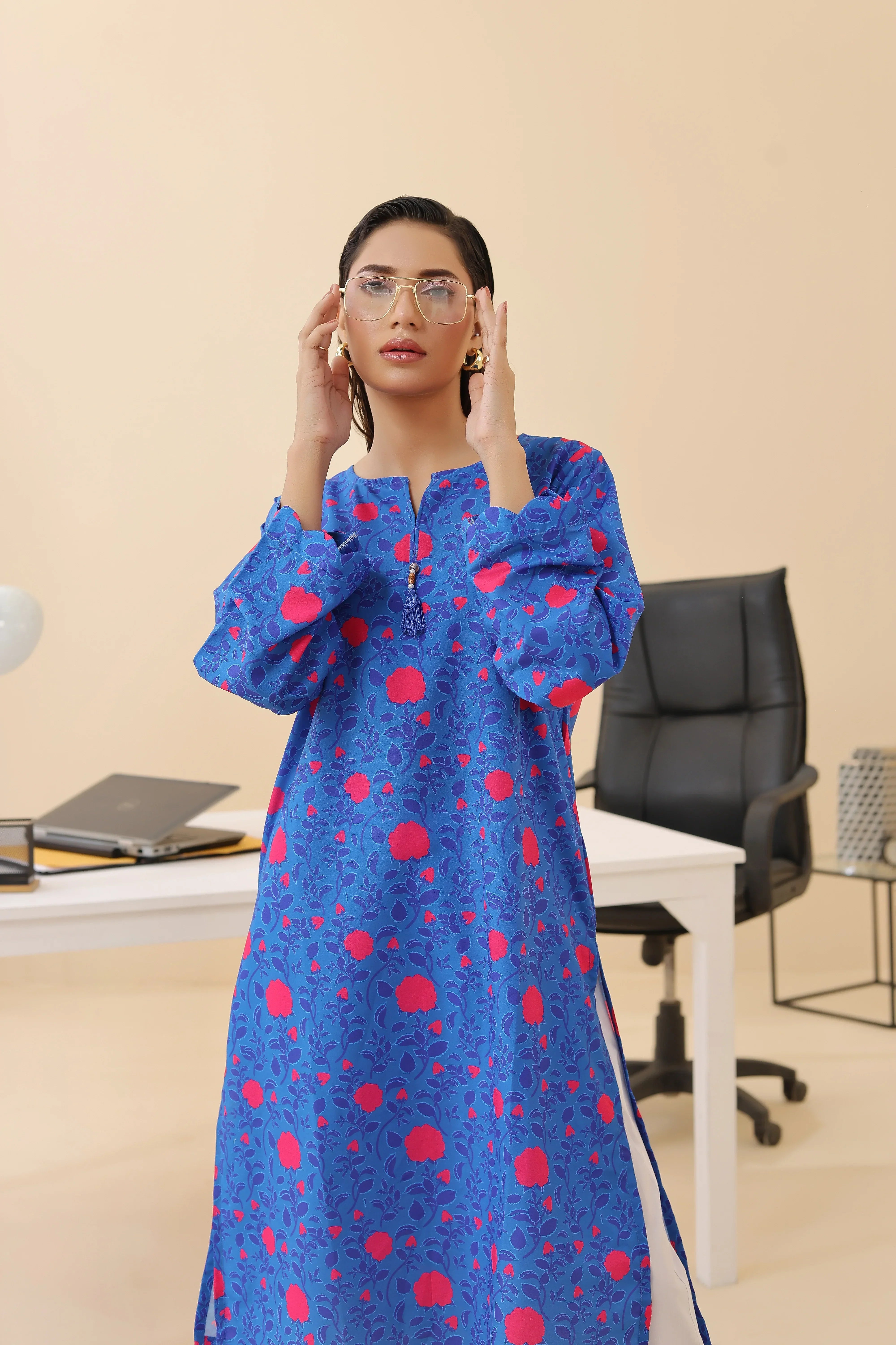 Dhaga Stitched 1 Piece Cambric Shirt Collection'2025-DSK105