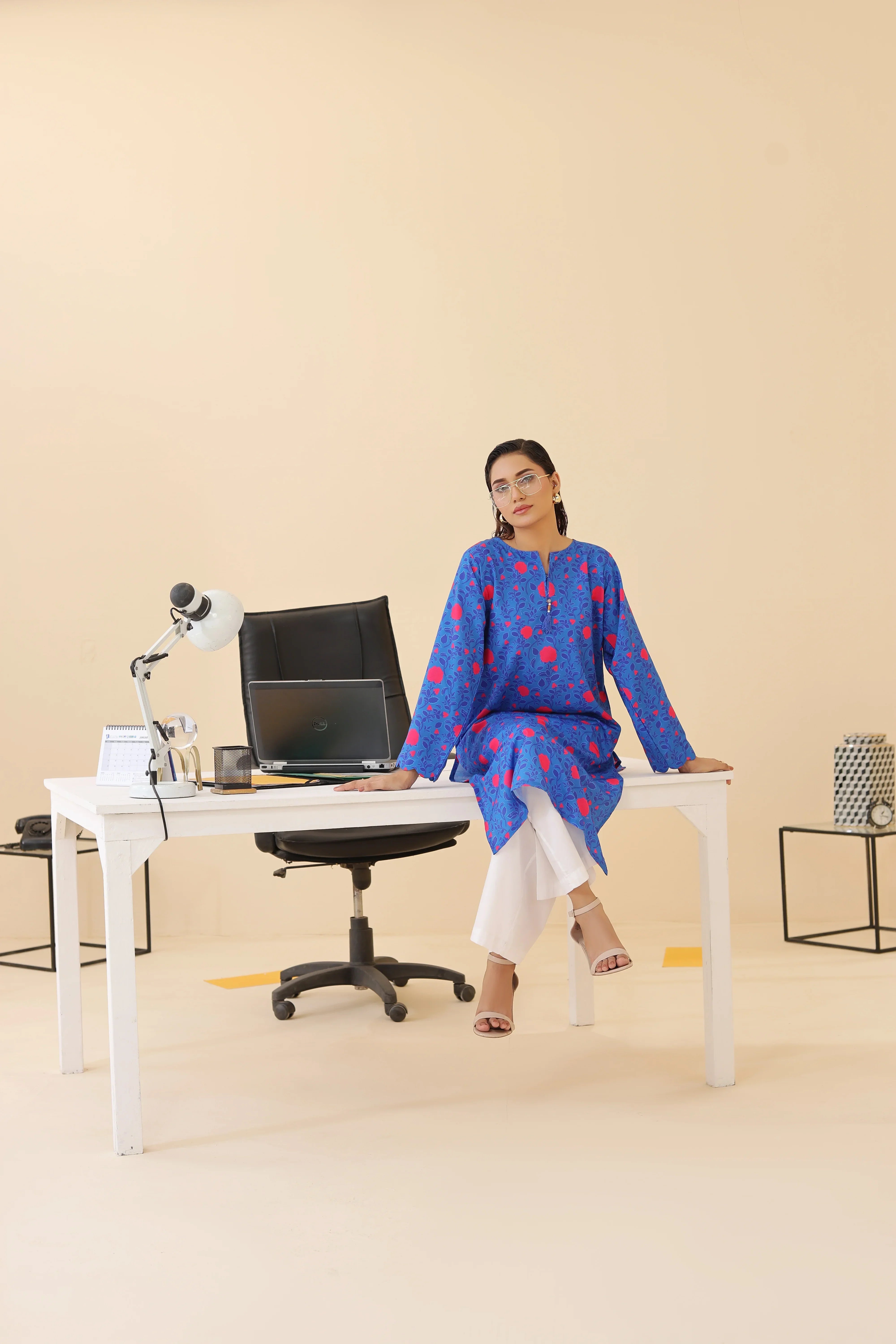 Dhaga Stitched 1 Piece Cambric Shirt Collection'2025-DSK105