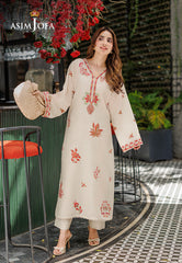 Asim Jofa Stitched 2 Piece Basic Pret - Saboor Edit Suit-AJPB-341