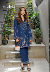 Asim Jofa Stitched 2 Piece Basic Pret - Saboor Edit Suit-AJPB-318