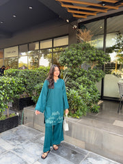 Tiraz Stitched 2 Piece Winter Suit-Ameera