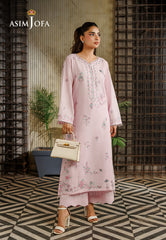 Asim Jofa Stitched 2 Piece Basic Pret - Saboor Edit Suit-AJPB-302